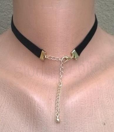 Náhrdelník choker s kroužkem (BD727)