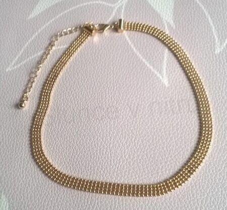 Náhrdelník choker řetízkový (BD729)