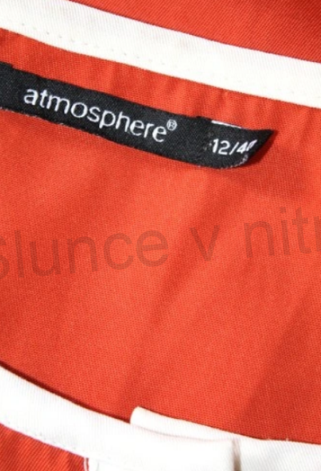 Dámské modní červené  šaty velikost L (K354)