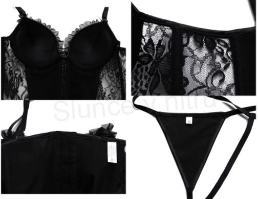 Dámský sexy korzet velikost S (K363)