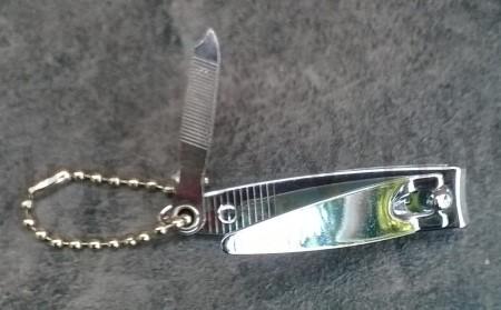 Klíčenka kleštičiy, štípačky na nechty málé s pilníkem (G60)