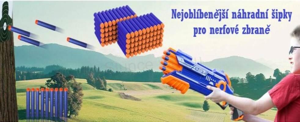 Pěnové náboje soft bullet 25 kusů (D893)