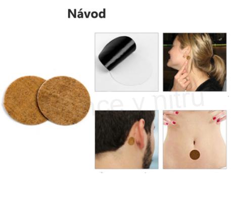 Bylinná lékařská náplast proti nevolnosti 20 kusů v balení (F59)