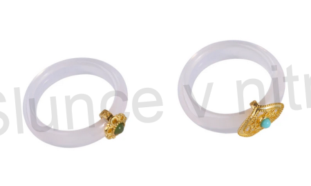 Dámský jemný prsten z pryskyřice (BP415)