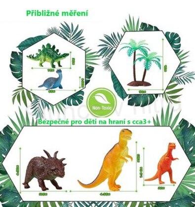 Velký adventní kalendář dinosaurus (D918)