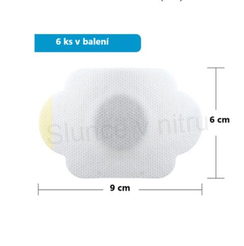 Náplast pro diabetiky, snížení hladiny cukru v krvi 6 kusů v balení (F67)