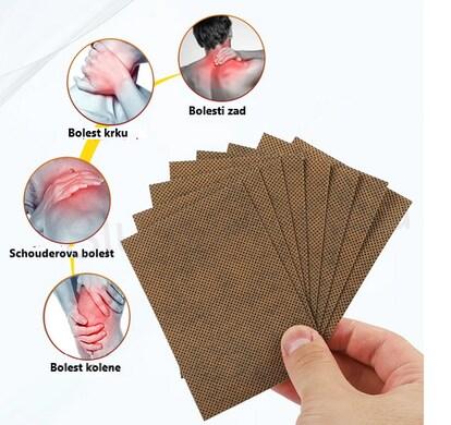 Originální náplast na extrakci čínského štíra jedu, a jiné pro úlevu od bolesti při revmatoidní artritidě a různé bolesti - 8 ks (F68)