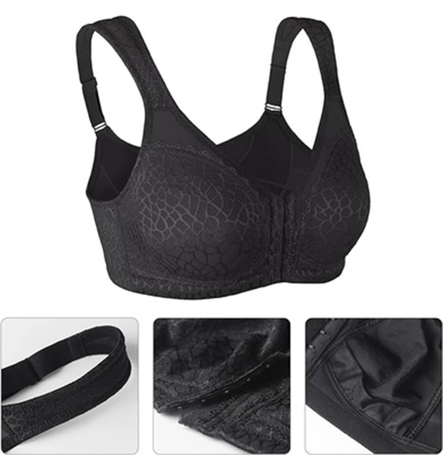 Dámská podprsenka bez kostic, zapínání vpředu – 80 C (K510)
