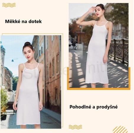 Dlouhá noční košilka, negliže, šaty, spodní prádlo velikos L (K520)