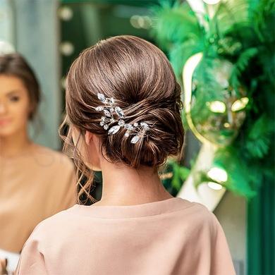 Svatební květinové sponky do vlasů 3 kusy (H614)