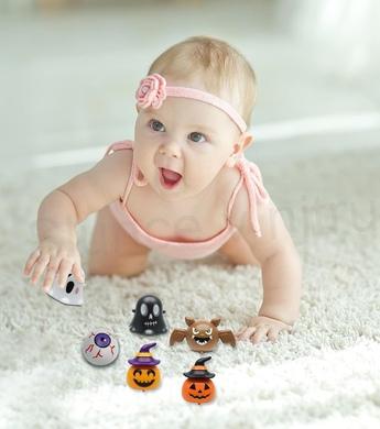 Autíčko halloween na setrvačník černý duch (D956)