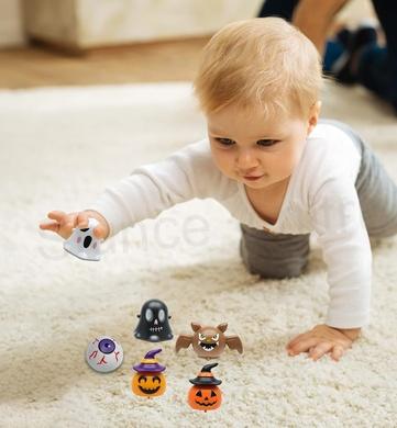 Autíčko halloween na setrvačník dýně černý klobouk (D961)