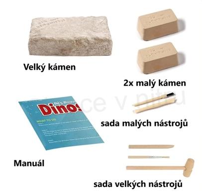 Dinosauří archeologická sada, vykopávky (D965)
