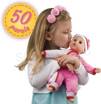 Panenka, miminko se zvuky 39 cm s doplňky (D978)