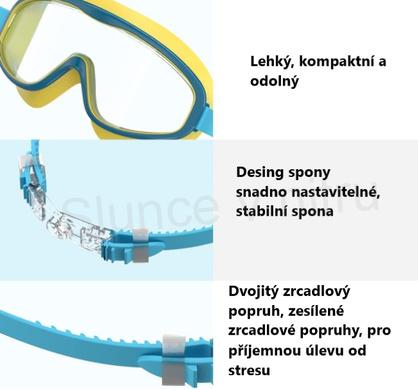 Plavecké brýle UV ochrana proti zamlžení modrý (D981)