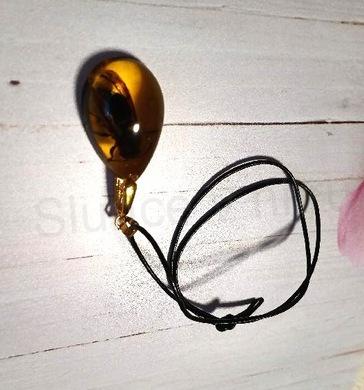 Jantarový přívěšek s hmyzem černá včela na kožené šňůrce (PP205)