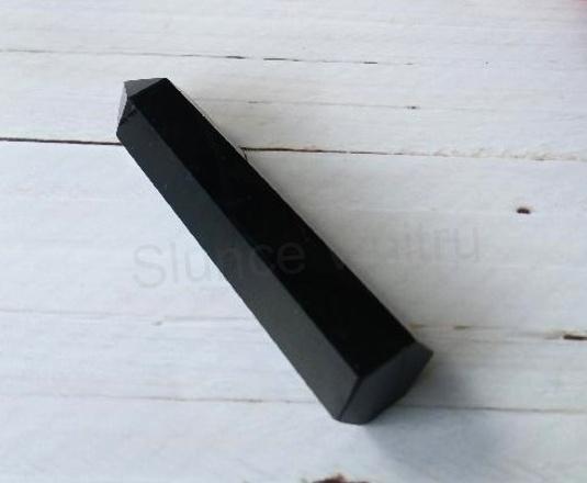 Obsidián broušená špice 75 mm | 30 g (X1995)