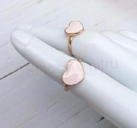 Nastavitelný jemný prsten srdce (BP537)