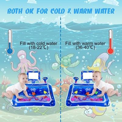 Vodní podložka bez BPA - 70 x 50 cm (D1141)