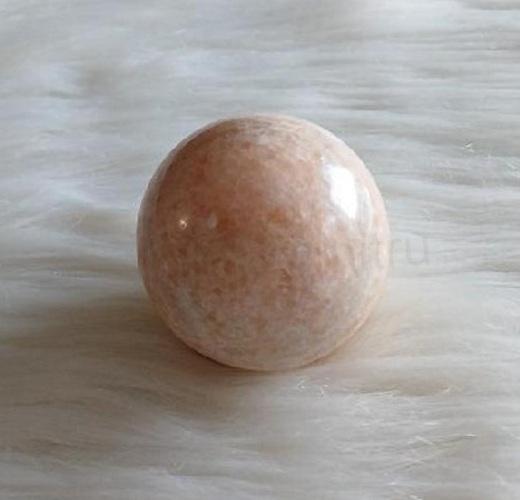Sluneční kámen koule leštěná 48 mm | 159 g (X2165)
