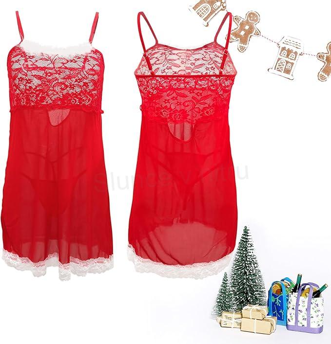 Vánoční spodní prádlo s G-String velikost univerzální (K668)