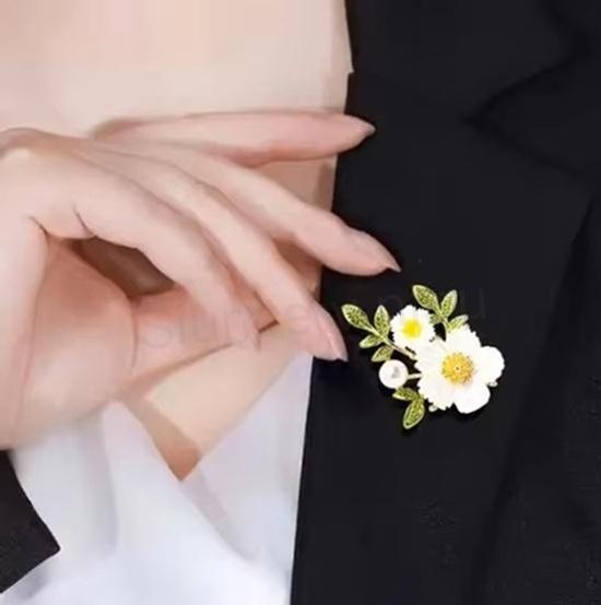 Květinová brož, kytička (HB118)