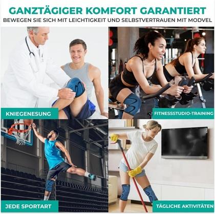 Kompresní prodyšná bandáž kolen, kolene velikost M (K676)