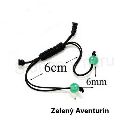 Čakrový náramek s korálky minerálů (BC19)