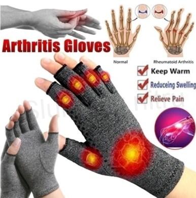 Kompresní rukavice při artróze, Revmatoida šedé velikost L (F35)