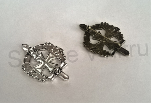 Odznak Vojenský wehrmacht Symbol moci WH starostříbro (ME4)