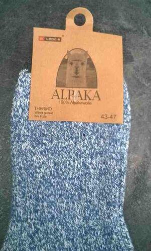 Alpaka vlněné zdravotní thermo ponožky vel.43 - 47 (K105)