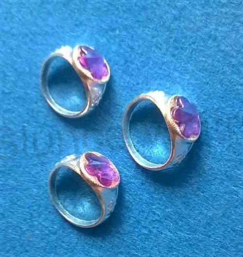 Postříbřený dětský prsten (BP178)