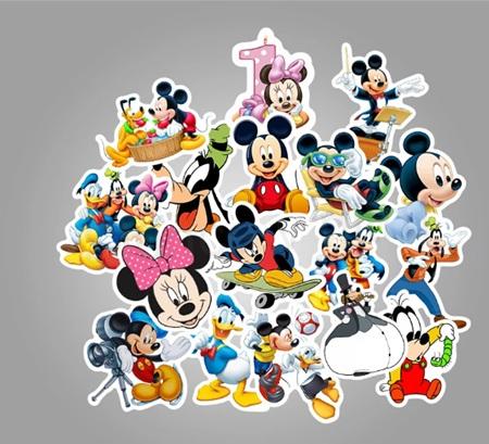 Micky mouse samolepky mix 5 kusů (E299)