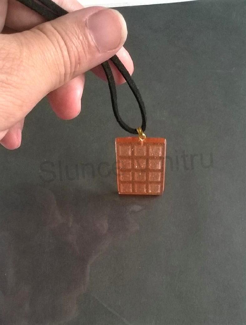 Orgonitový přívěšek čokoláda (PP41)