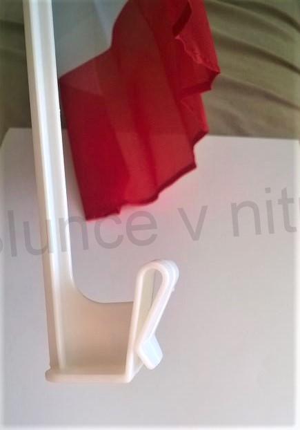 Vlajka na auto česká republika s držákem 30 x 47 x 45 cm (E333)