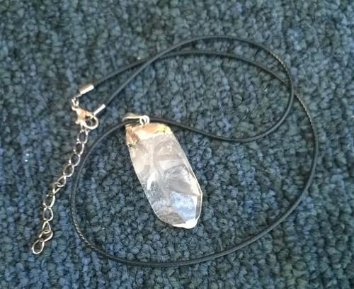 Náhrdelník Křišťál špice (Brazílie) (X1163)