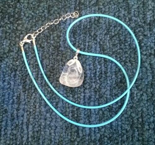 Náhrdelník přívěšek s kříšťálem (X1190)