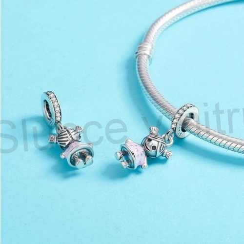 Náhrdelník s Pandora přívěškem chlapec (BD569)