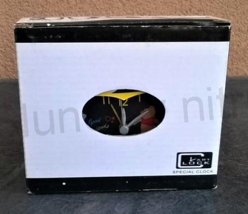 Dětské stolní hodiny s budíkem Medvídek Pů (H393)