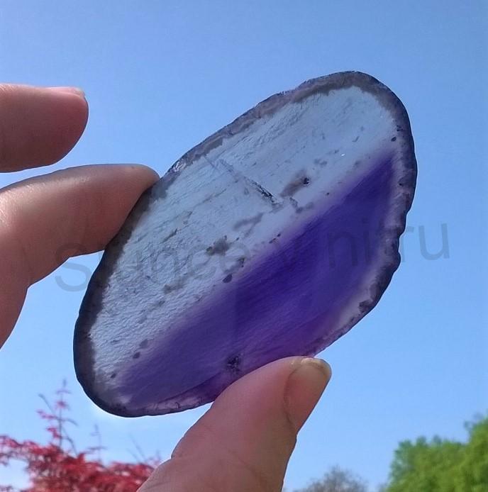 Achát plátek 30g - (Brazílie) (X1628)