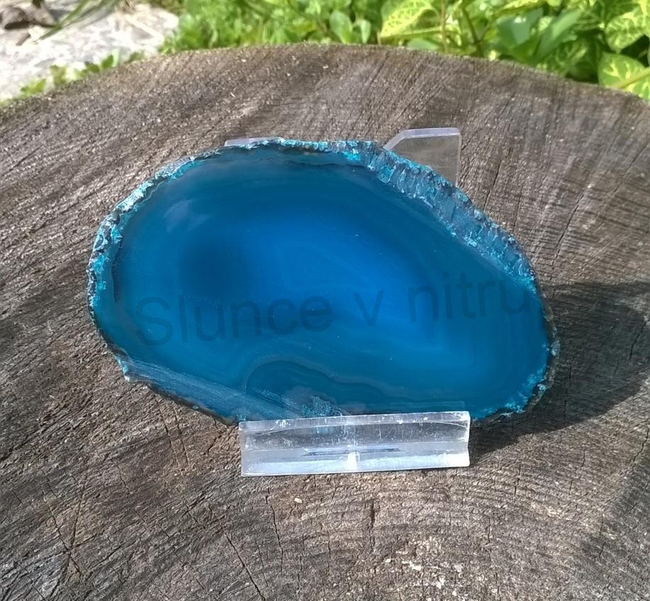 Achát plátek 42g - (Brazílie) (X1630)