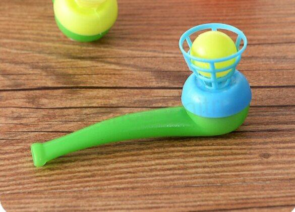 Foukačka s míčkem plastová (D61)