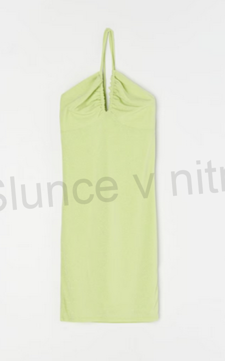 Dámské mini šaty s vázáním vel. XL (K380)