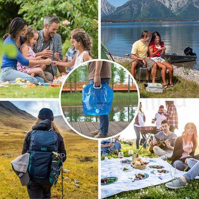 Skládací kanystr na vodu 2dílný s kohoutkem a rukojetí (L46)