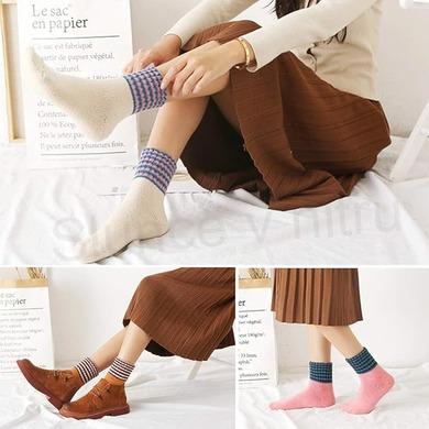 Vysoce kvalitní Vlněné ponožky vel.35 - 42 růžové (K522)