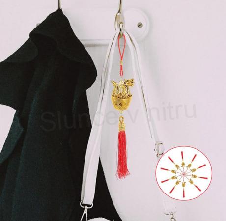 Závěsná dekorace draka pro štěstí feng shui (E1008)