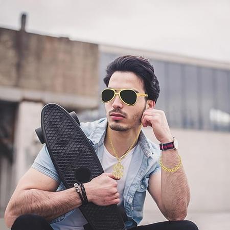 Pánské sluneční brýle (H702)