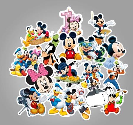 Micky mouse samolepky mix 5 kusů (E299)
