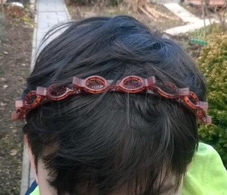 Čelenka dvouvrstvá se skřipci hnědá (H324)