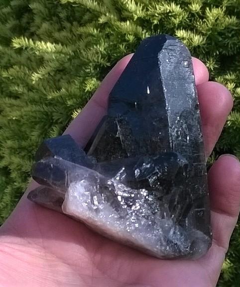 Záhněda, morion - srostlice 190g (Brazílie) (X994)